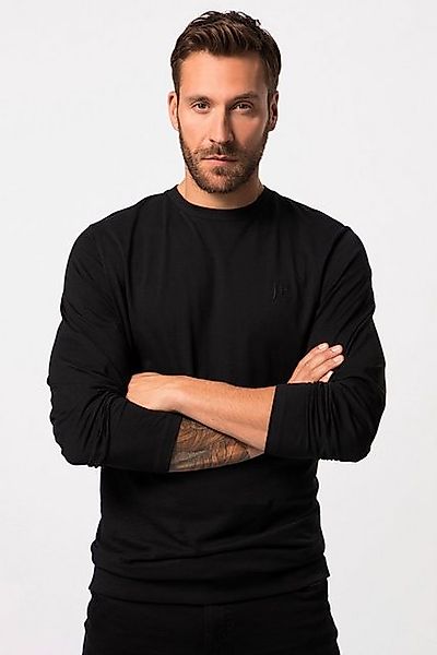 JP1880 T-Shirt JP1880 Langarmshirt Bauchfit Basic Rundhals günstig online kaufen