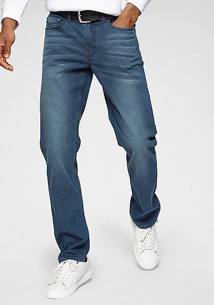 H.I.S Slim-fit-Jeans FLUSH schmale Beinform, mit Used-Effekten, niedrige Le günstig online kaufen
