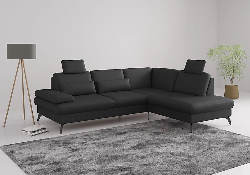 sit&more Ecksofa "Morris L-Form, inkl. Sitztiefenverstellung", wahlweise mi günstig online kaufen