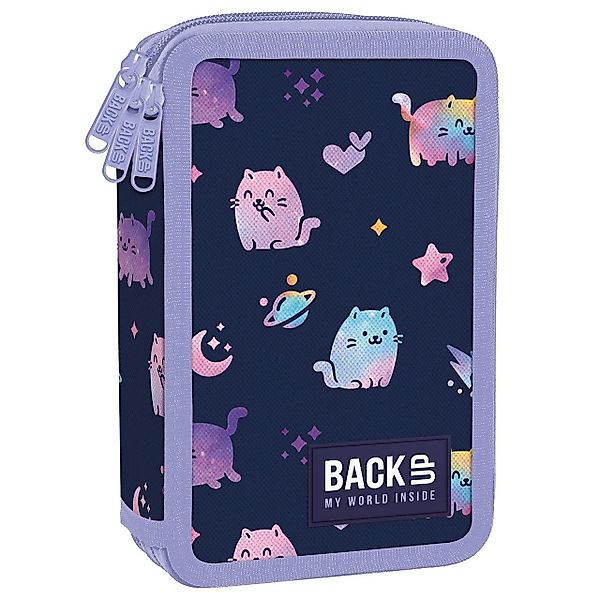 DERFORM Federtasche Katze 3 Fach gefüllt günstig online kaufen