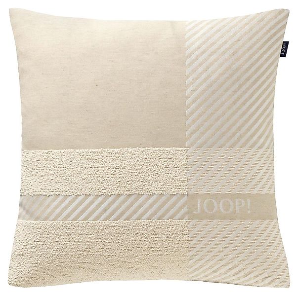 JOOP! Kissenhülle J! MODERN, Beige, Gemustert, günstig online kaufen