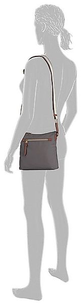 camel active Umhängetasche Bari, aus hochwertigem matten Nylon mit gestreif günstig online kaufen