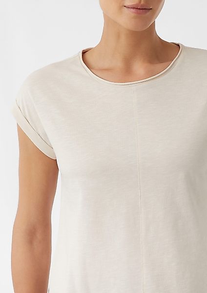 comma casual identity Kurzarmshirt T-Shirt aus günstig online kaufen