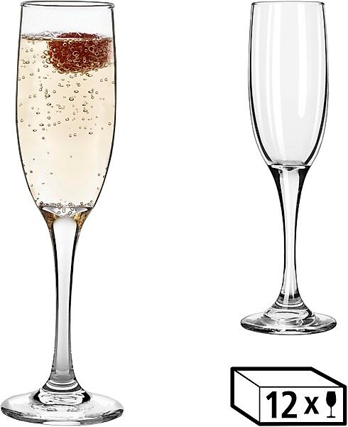 LIBBEY Sektglas »Libbey 12er Set -EMBASSY-«, (Set, 12 tlg.), 177 ml, hochwe günstig online kaufen