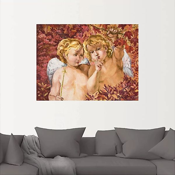 Artland Wandbild "Engel im Wald", Religion, (1 St.) günstig online kaufen