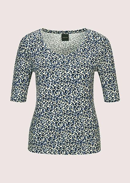 MADELEINE Kurzarmshirt "Shirt Halbarmshirt mit Animal-Print" günstig online kaufen