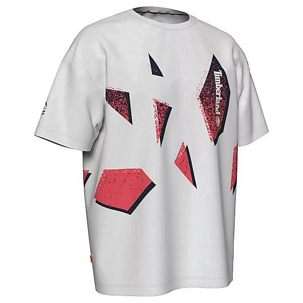 Timberland Summer Fragmented Logo Graphic Relaxed Fit Kurzarm T-shirt S Whi günstig online kaufen