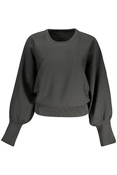 GUESS JEANS Strickpullover Eleganter Damenpullover Schwarz mit Rundhals & L günstig online kaufen