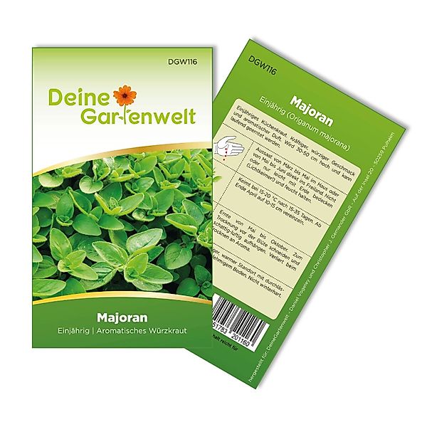 Deine Gartenwelt Majoran Einjährig Samen günstig online kaufen
