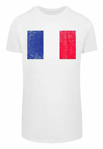 F4NT4STIC T-Shirt "France Frankreich Flagge distressed", Print günstig online kaufen