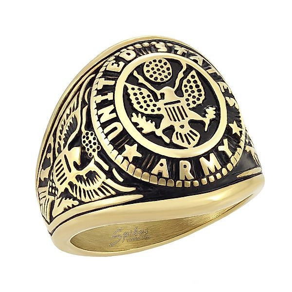 Taffstyle Fingerring Biker Ring Army Seal günstig online kaufen