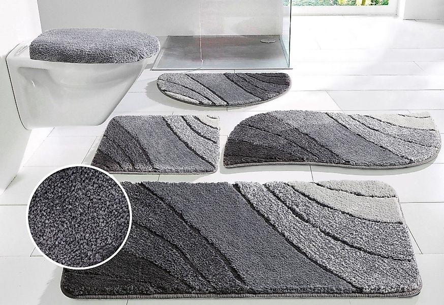 my home Badematte Josie, Badvorleger, Badezimmer günstig online kaufen