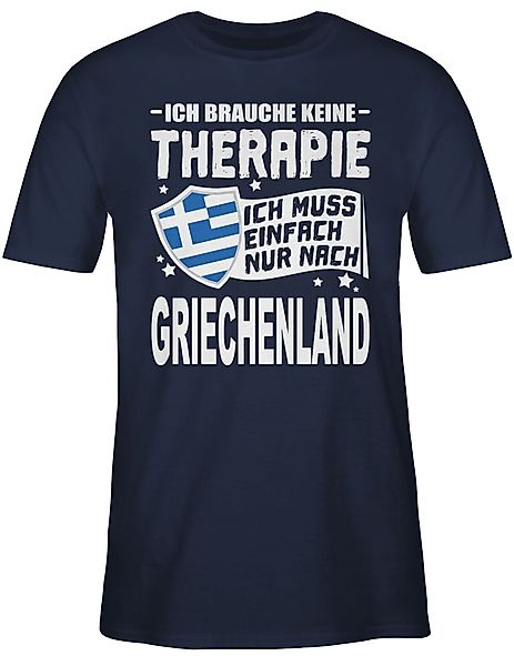 Shirtracer T-Shirt Ich brauche keine Therapie günstig online kaufen