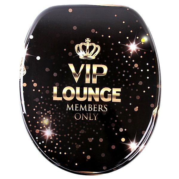 Sanilo WC Sitz VIP Lounge, Hochwertiger und Stabiler Toilettendeckel aus Ho günstig online kaufen
