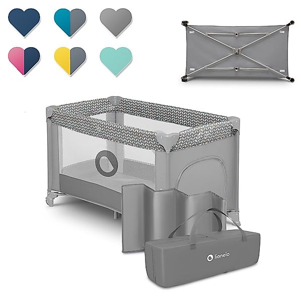 lionelo Baby-Reisebett Stefi, 120x60 cm Tragetasche günstig online kaufen