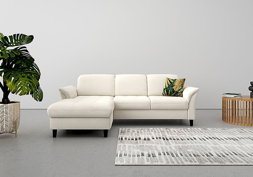 sit&more Ecksofa "Maggiore L-Form", wahlweise mit Kopfteilverstellung, Bett günstig online kaufen
