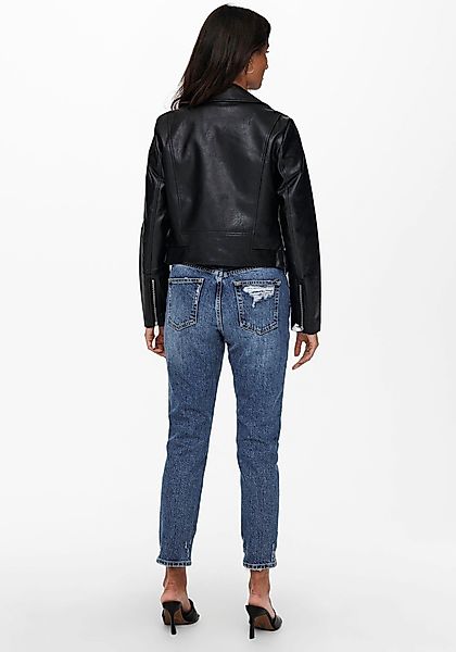 ONLY Lederimitatjacke "ONLVERA FAUX LEATHER BIKER CC OTW", mit Biker Detail günstig online kaufen