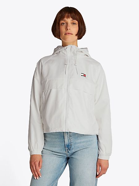 Tommy Jeans "TJW ESSENTIAL WINDBREAKER EXT" mit Kapuze mit Logodruck günstig online kaufen