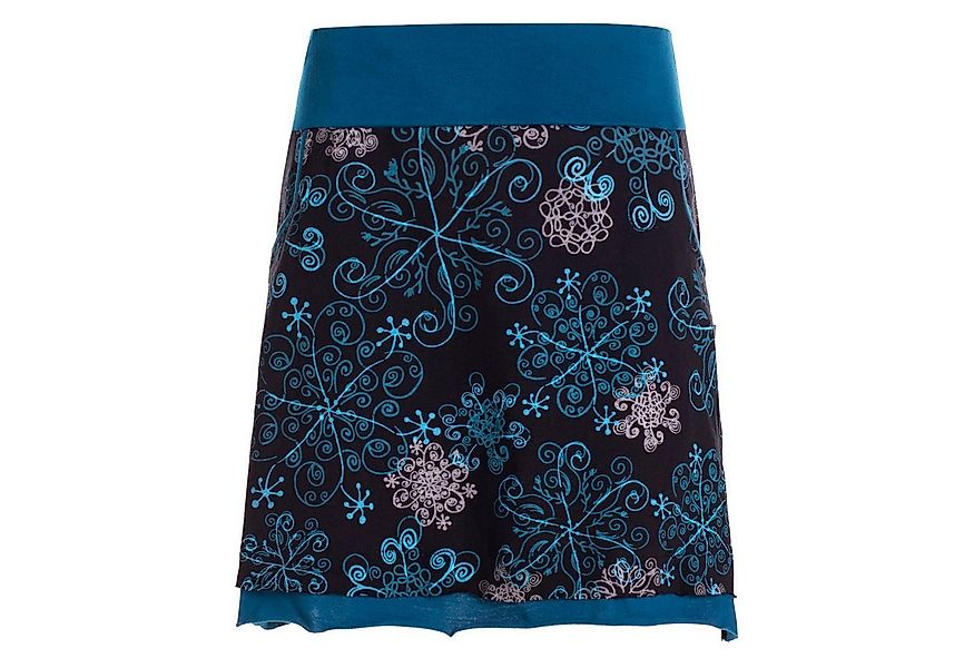 Vishes Sommerrock Kurzer Damen Sommer-Rock Sommerröcke mit Blüten bunt bedr günstig online kaufen