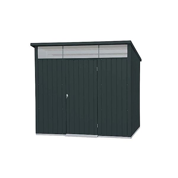 Duramax Metall-Gerätehaus 2,5x2m in Grau günstig online kaufen