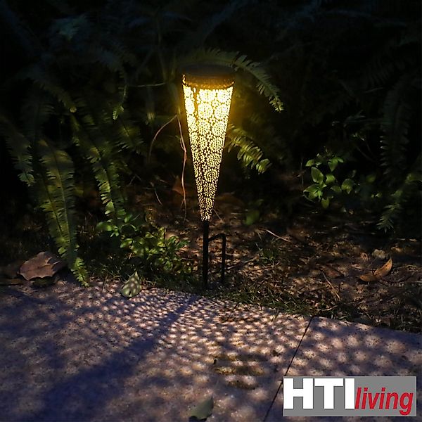 HTI-Living LED Solarleuchte Solarstecker Petal 2er günstig online kaufen