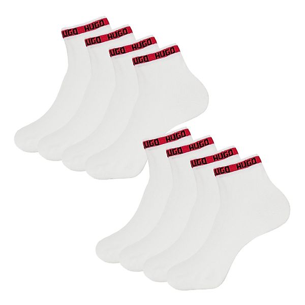 HUGO Kurzsocken SH Tape CC (4-Paar) mit Logo-Detail günstig online kaufen