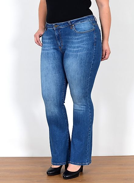ESRA Bootcut-Jeans Bootcut Jeans Damen High günstig online kaufen