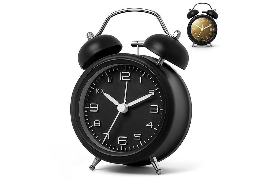 BlingBin Wecker Doppelglockenwecker mit Nachtlicht, Lauter Alarm, Wecker An günstig online kaufen