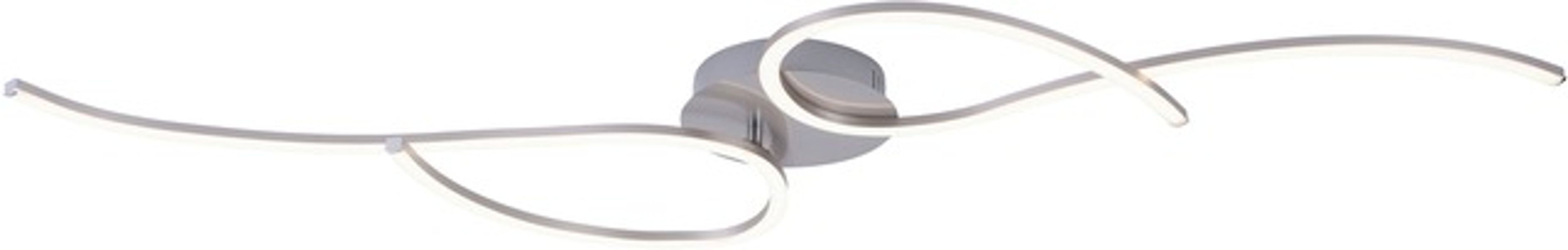 JUST LIGHT LED Deckenleuchte »TYLER«, 2 flammig, Leuchtmittel LED-Board   L günstig online kaufen