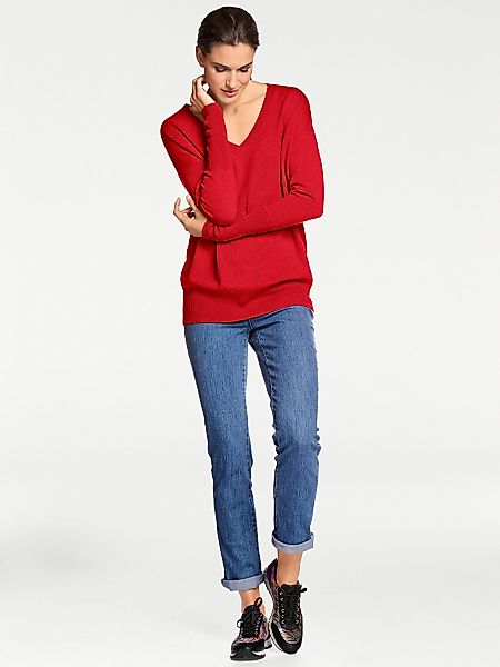 heine Strickpullover "V-Pullover" günstig online kaufen