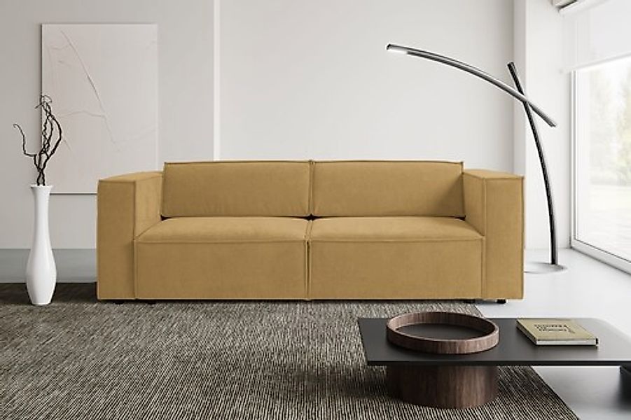 WERK2 Schlafsofa »Kansas Breite 252 cm, mit extragroßer Liegefläche 202x152 günstig online kaufen