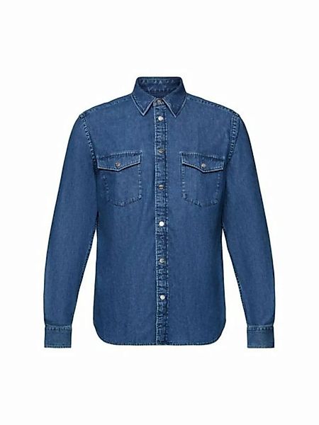 Esprit Langarmhemd Jeanshemd günstig online kaufen