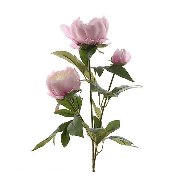 Kunstblume Pfingstrose mit 2 Blüten und günstig online kaufen