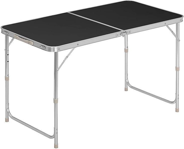 Woltu Campingtisch (1-St), Klapptisch, höhenverstellbar, aus Aluminium MDF günstig online kaufen