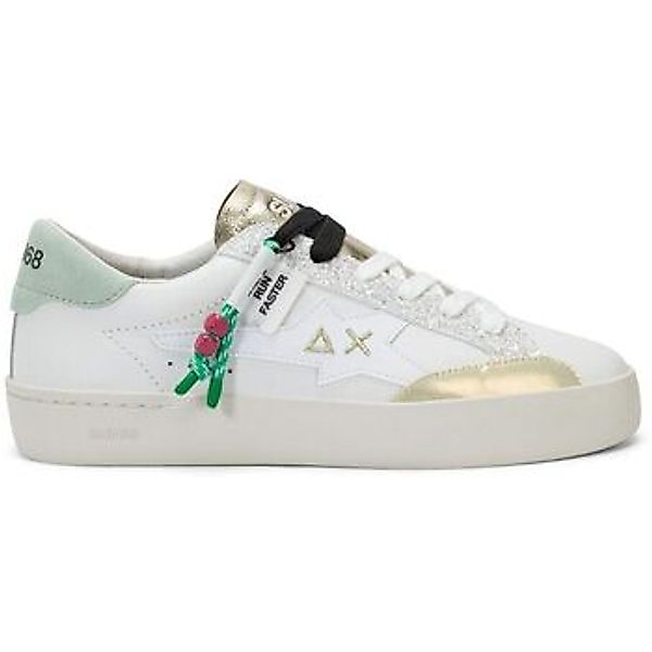 Sun68  Sneaker Z36242 KATY LEATHER-553 0128 BIANCO/VERDE günstig online kaufen