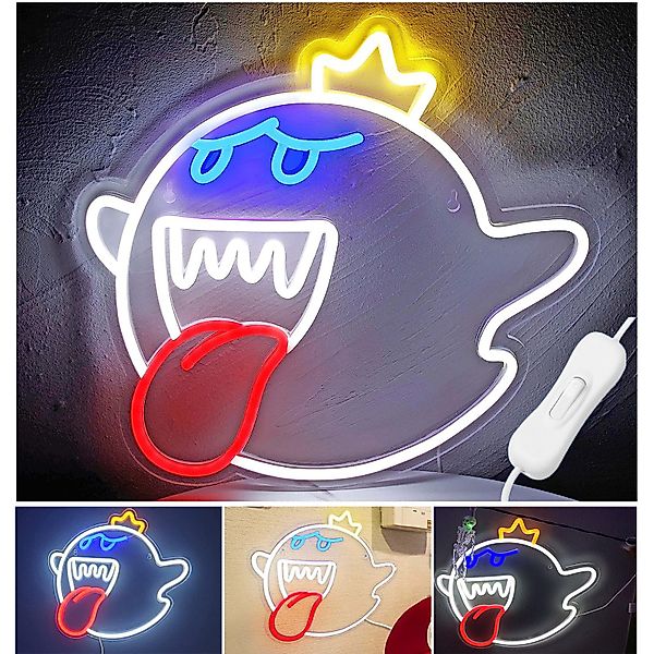 MUPOO Dekolicht Halloween Deko Neon Sign, günstig online kaufen