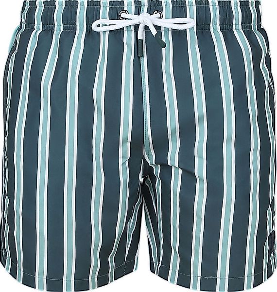 Suitable Badeshorts Stripe Grün - Größe M günstig online kaufen