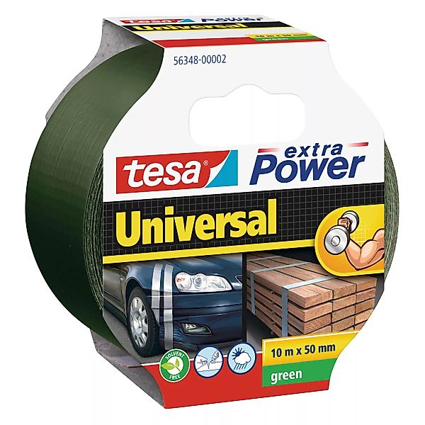 Tesa Extra Power Universal Grün 10 m x 50 mm günstig online kaufen