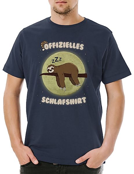 Urban Backwoods Print-Shirt Offizielles Schlafshirt Herren günstig online kaufen