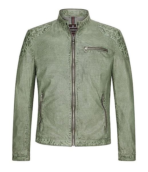 Milestone Lederjacke MSElvio aus gewaschenem Lamm Leder mit Micro Perfo vin günstig online kaufen