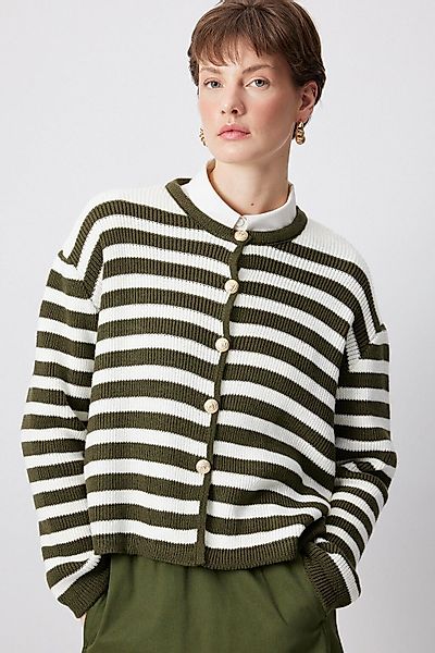 touche prive Strickjacke GESTREIFTE KURZE Strickjacke günstig online kaufen