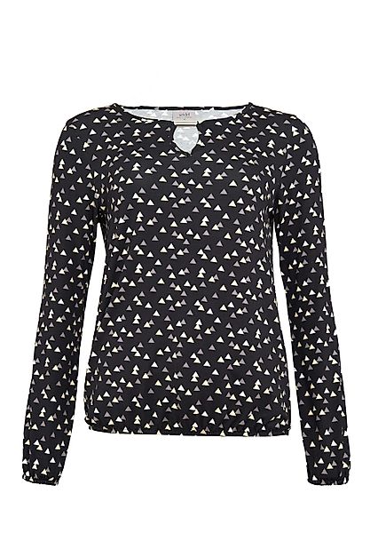 Seidel Moden Langarmshirt mit grafischem Muster günstig online kaufen