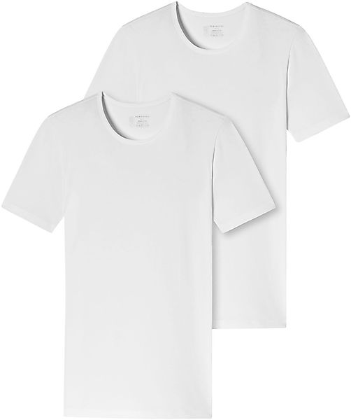 Schiesser T-Shirt "95/5" (2er-Pack) mit rundem günstig online kaufen