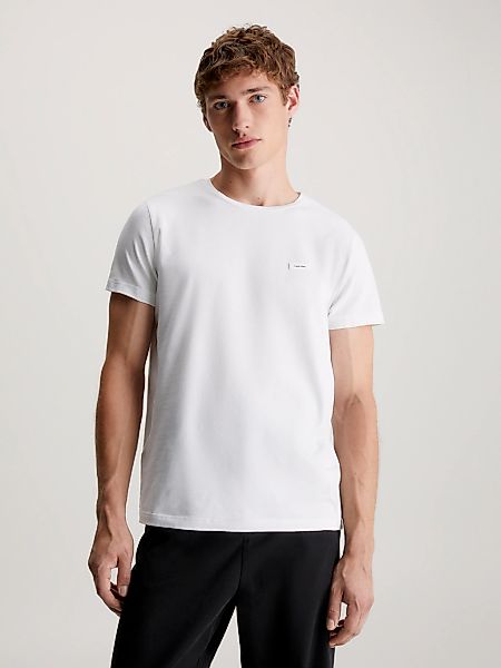 Calvin Klein "STRETCH SLIM FIT T-SHIRT" mit Rundhalsausschnitt günstig online kaufen