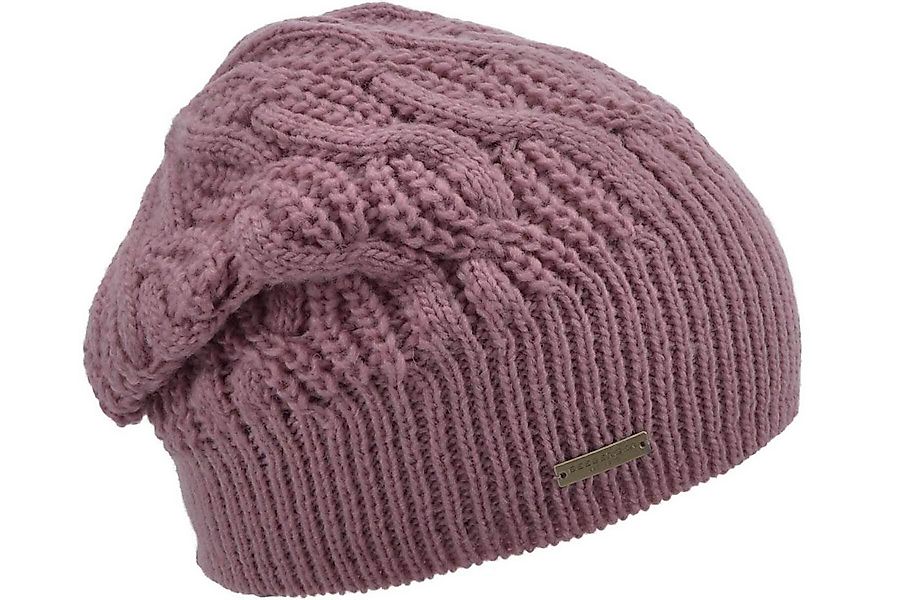 Seeberger Strickmütze Strick Headsock mit Zopfmuster 19618-0 günstig online kaufen