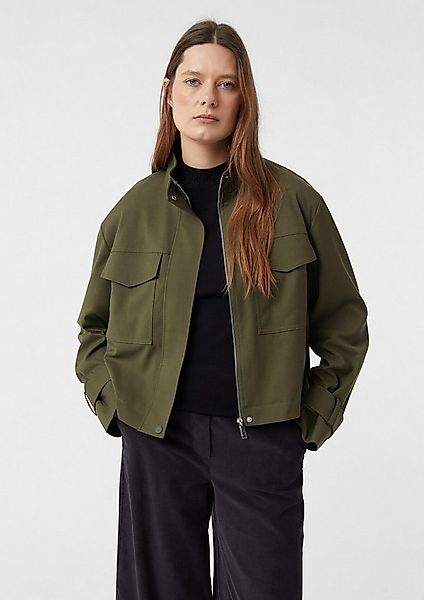 comma Funktionsjacke Indoor-Jacke Leichte Jacke im Boxy Fit günstig online kaufen