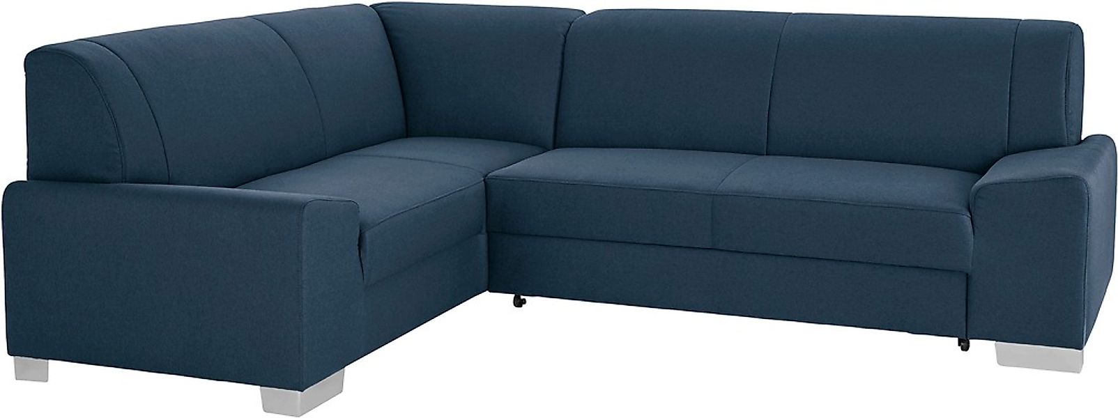 DOMO collection Ecksofa "Anzio in kubischer Formensprache, flache Armlehnen günstig online kaufen
