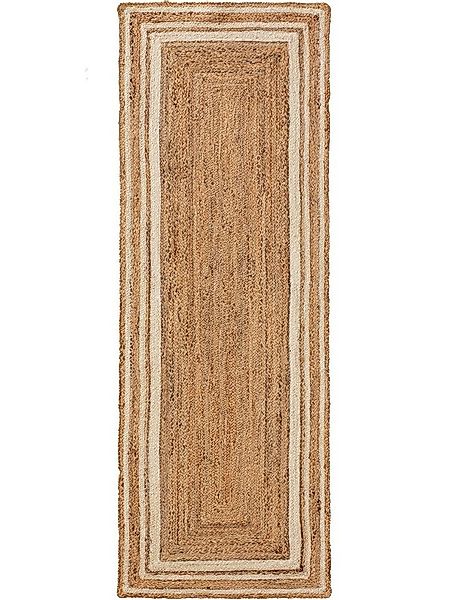 benuta Teppich Jutta, rechteckig, Höhe: 5 mm, Hangefertigter Juteteppich, Z günstig online kaufen