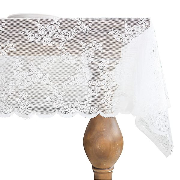 Rosnek Tischdecke Spitze, Blumenmuster, für Party günstig online kaufen