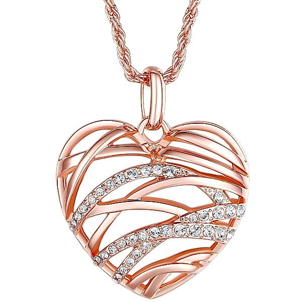 Lulu & Jane Collier Herz roségold, günstig online kaufen